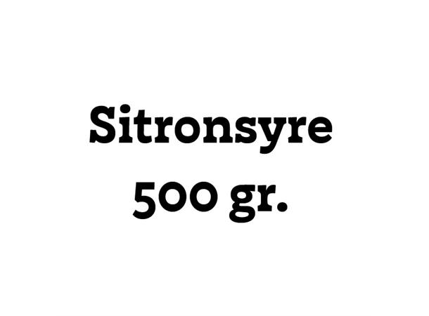 Sitronsyre 500g 