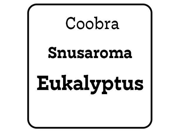 Snusaroma Eukalyptus 25ml Coobra 