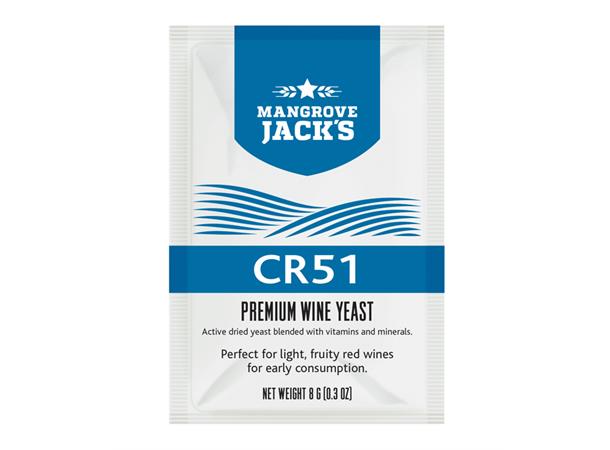 CR51 - Premium Wine Yeast Vingjær 