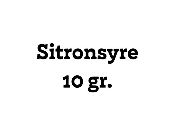 Sitronsyre 10g 