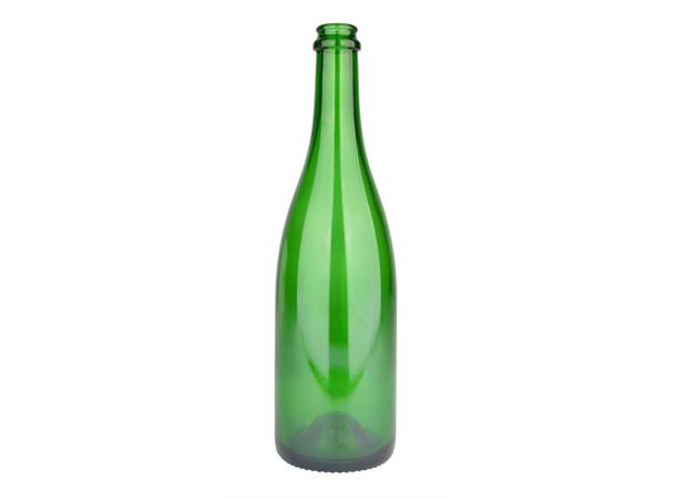 Champagneflaske 0,75L - Grønn Grønn, 775g, 29mm 