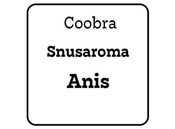 Snusaroma Anis 25ml Coobra 