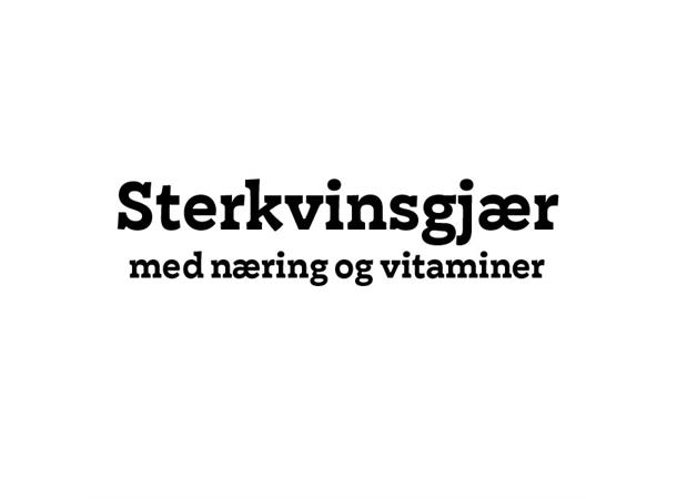 Sterkvinsgjær til 25 liter Vingjær 