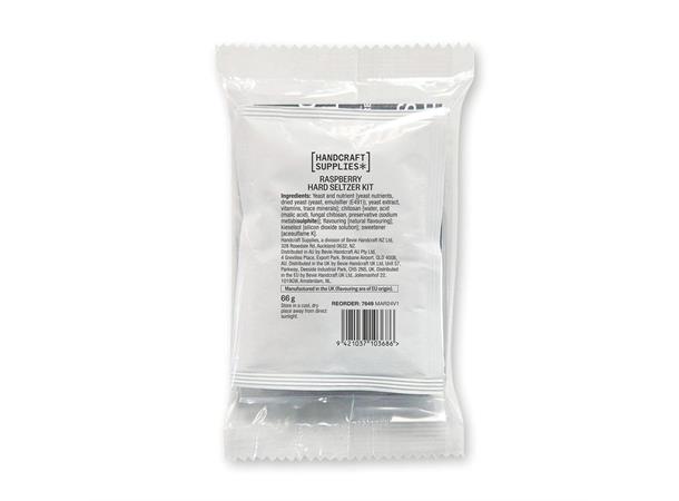 Raspberry Hard Seltzer Pack Alle ingredienser- uten sukker