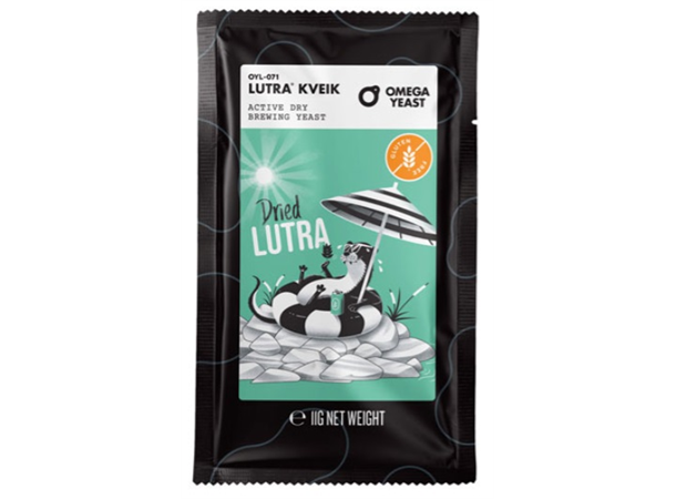 Lutra Kveik 11g Omega Yeast Dry Yeast / Kveik Tørrgjær 