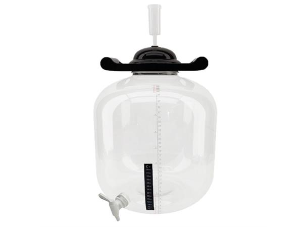 FermZilla 30L Flat Bottom Fermenter med kran, gjærlås og termometer 