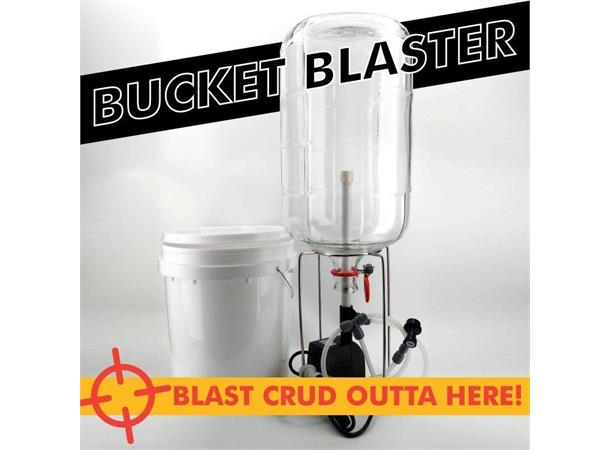 Bucket Blaster Keg and Fermenter Washer for rengjøring av fat og gjæringstank 