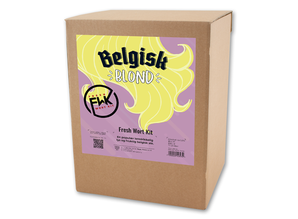 Belgisk Blonde Fresh Wort Kit Ferdig brygget vørter til 20L øl 