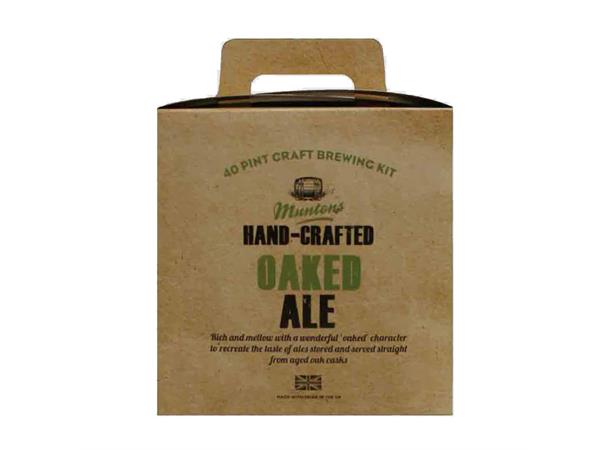 Oaked Ale Muntons Hand Crafted