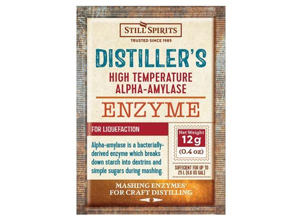 Distiller's Alpha-Amylase 12 gram High Temperature Enzymer