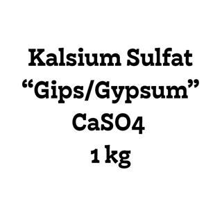 1 kg Kalsiumsulfat CaSO4 Gips / Gypsum / CaSO4