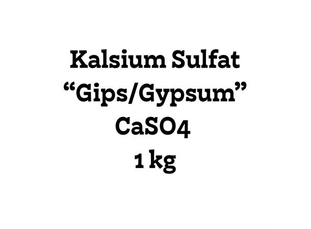 1 kg Kalsiumsulfat CaSO4 Gips / Gypsum / CaSO4 