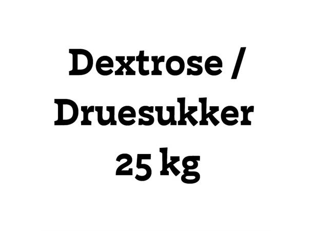 Dekstrose / Druesukker 25 kg Dextrose / glukose / druesukker 