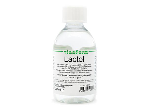 Lactol 250ml Melkesyre 80% Vannjustering