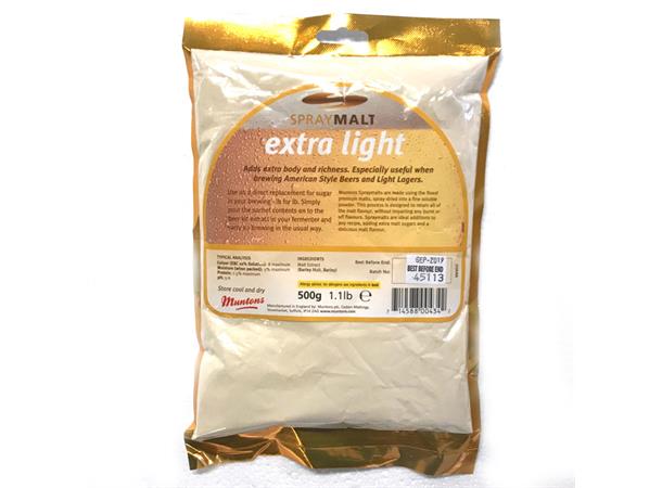 Spraymalt Extra Light 500g - Muntons 