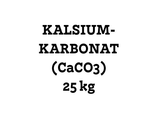 Kalsiumkarbonat CaCO3 25 kg Kritt / CaCO3
