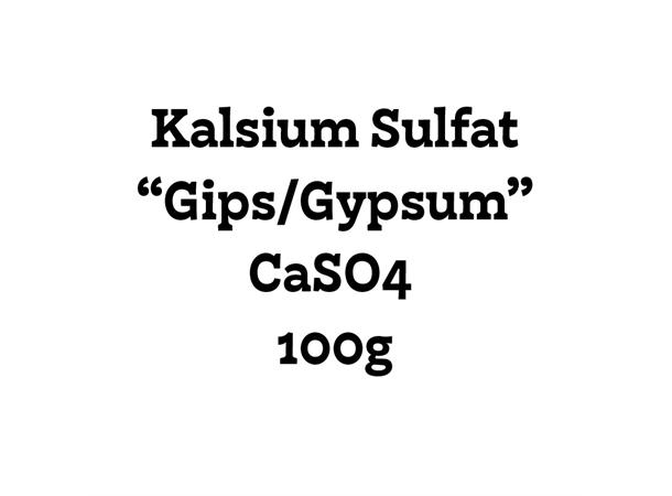 Kalsiumsulfat CaSO4 100g Gips / Gypsum /  CaSO4