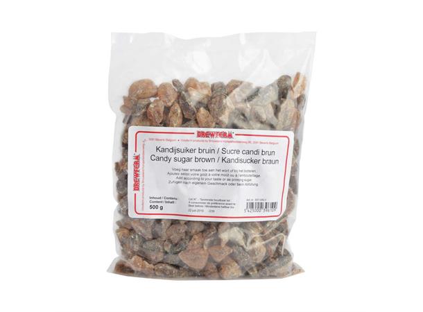 Kandissukker, mørkt 500g 