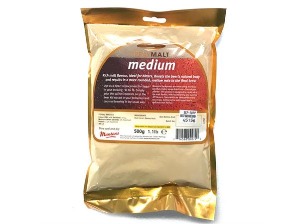 Spraymalt Medium 500g - Muntons 