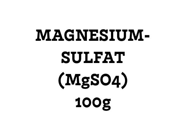 Epsom Salt - Magnesiumsulfat 100g Epsom Salt / MgSO4 