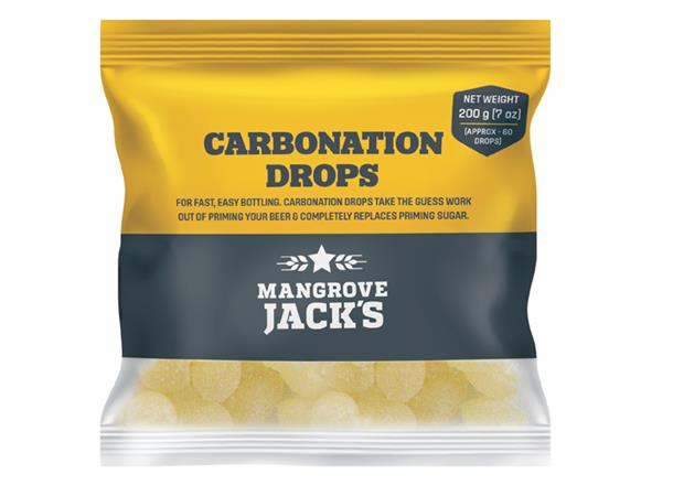 Mangrove Jack's Karboneringsdrops 200g 60 stk Carbonationdrops 