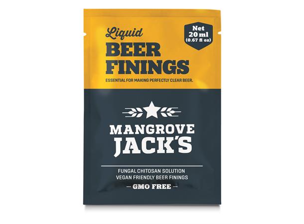 Klarningsmiddel til øl - Mangrove Jacks Liquid Beer Finings Sachet 20g 