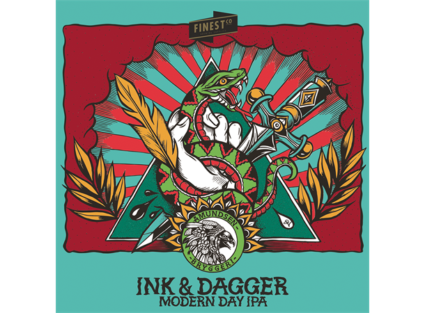 Amundsen Ink & Dagger IPA Allgrain ølsett 25 liter , IPA