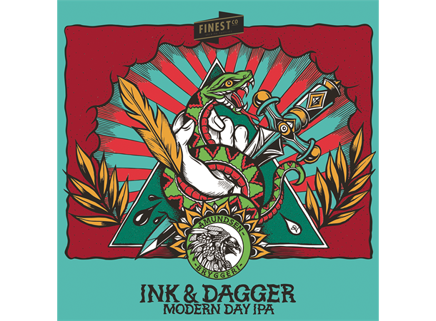 Amundsen Ink & Dagger IPA Allgrain ølsett 25 liter , IPA 