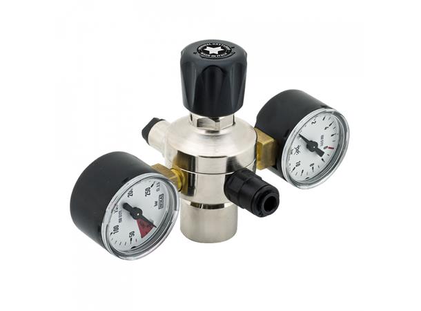 AGA Regulator med Flasketrykk manometer 