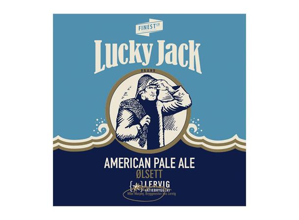Lervig Lucky Jack Allgrain ølsett 20 L, APA