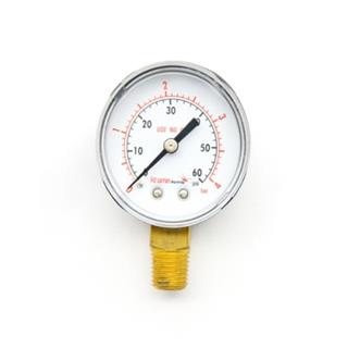 Krome Manometer 0-4 bar Co2 manometer