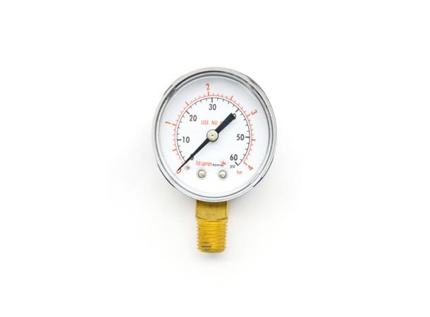 Krome Manometer 0-4 bar Co2 manometer 