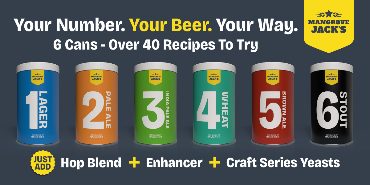 Mangrove Jack's Recipe Range – bygg din egen øl
