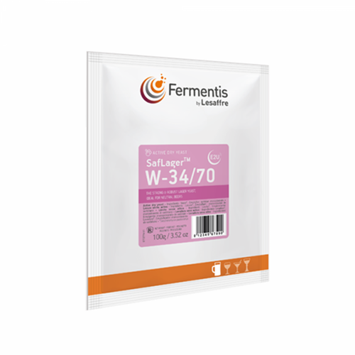 Fermentis SafLager W-34/70 tørrgjær 100g for pils og lager – hjemmebrygg