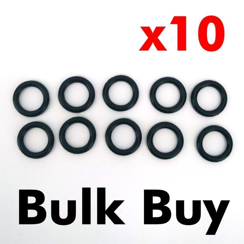10-pakning svarte O-ringer i Nitrile N70 for ball lock koblinger og Corneliusfat.