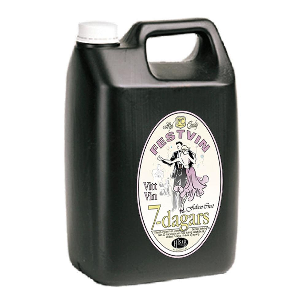 Festvin hvitvin-sett – 7 kg – Falcon Crest
