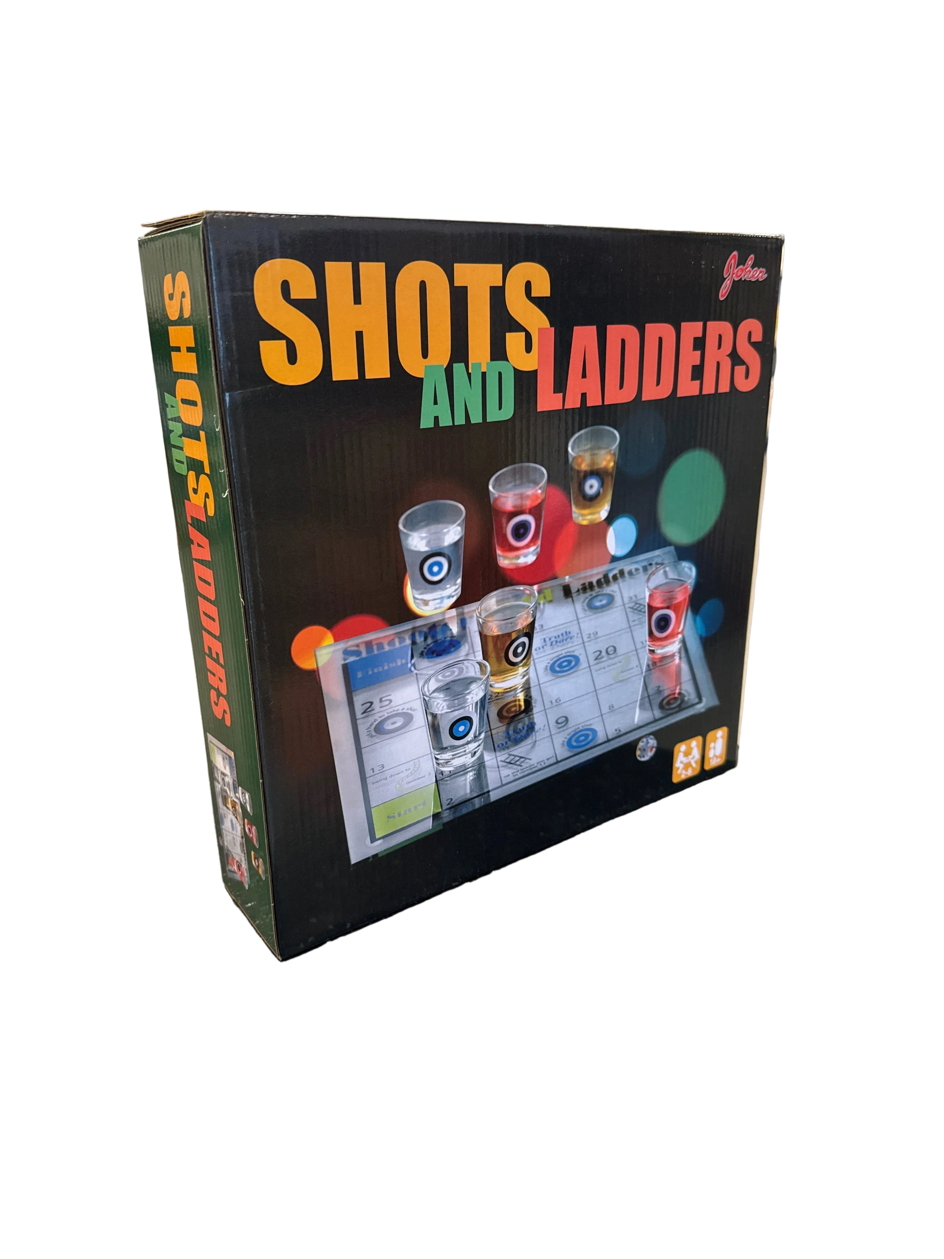 Shots and Ladders – Drikkelek for 2–6 spillere