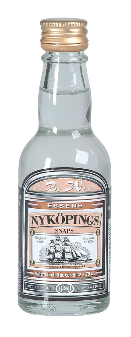 BeWe Nyköpings Akevitt essens, 50 ml flaske