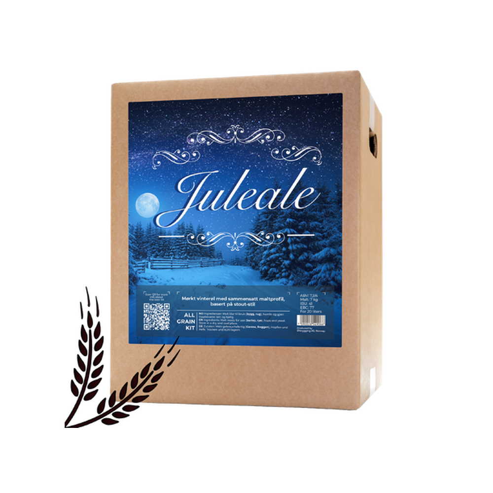 Juleale Allgrain ølsett 20L