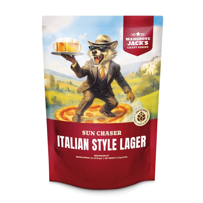Italiensk Lager – Craft Series ølsett til 23 liter – Mangrove Jack's