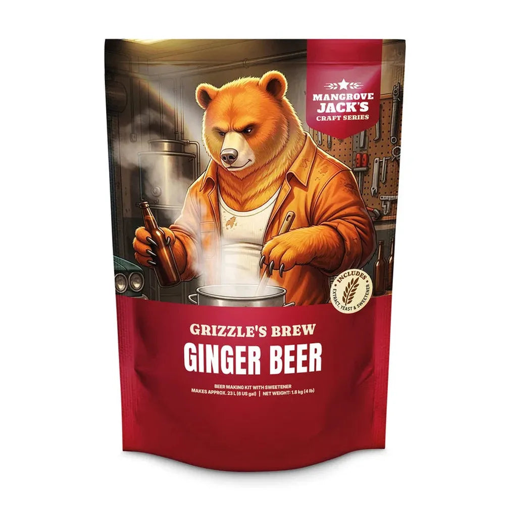 Ginger Beer 1,8 kg – Mangrove Jack’s Craft Series Ingefærøl