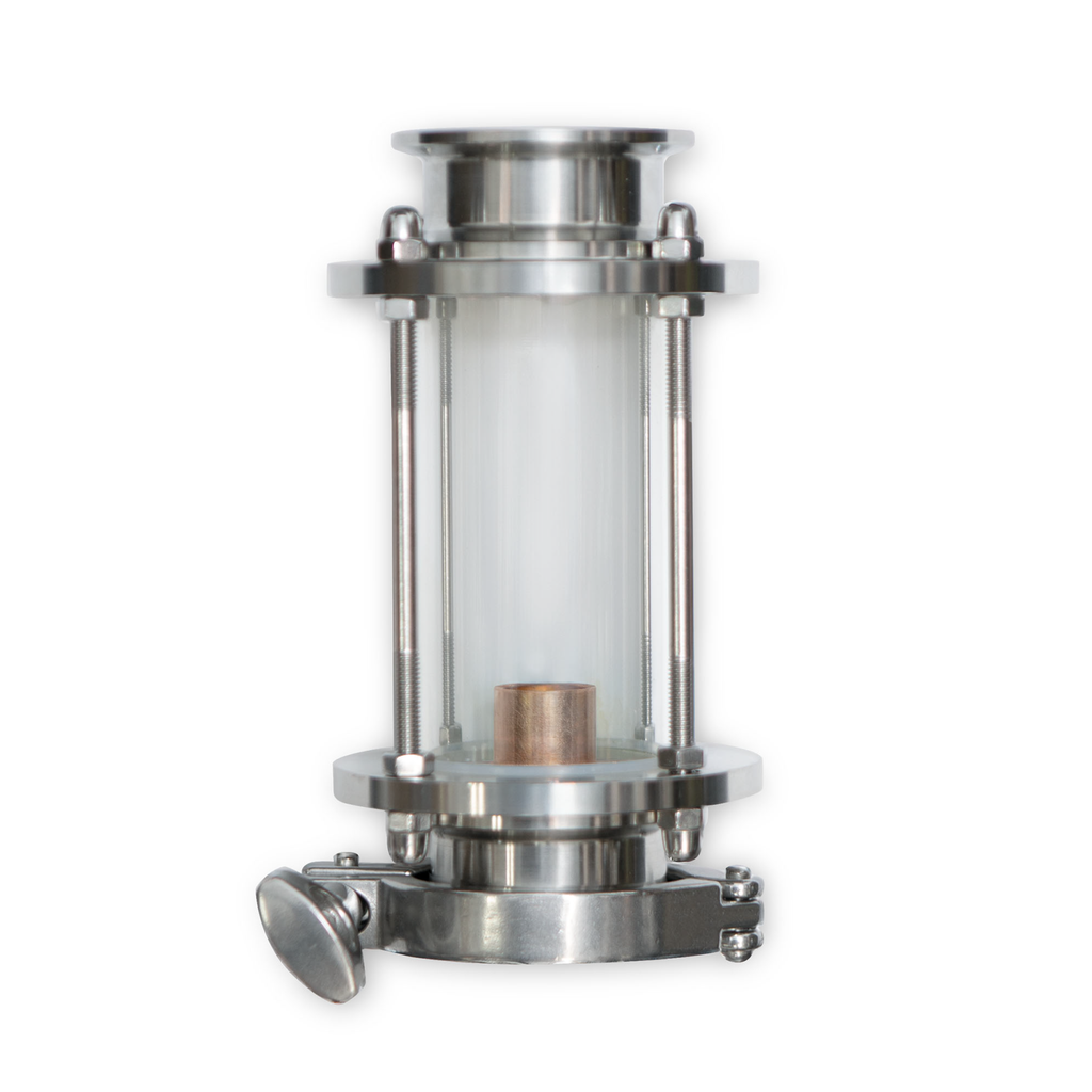Still Spirits Create+ Sight Glass Bubble Plate – inspeksjonsglass med kobberboblebrett 2" Tri-Clamp