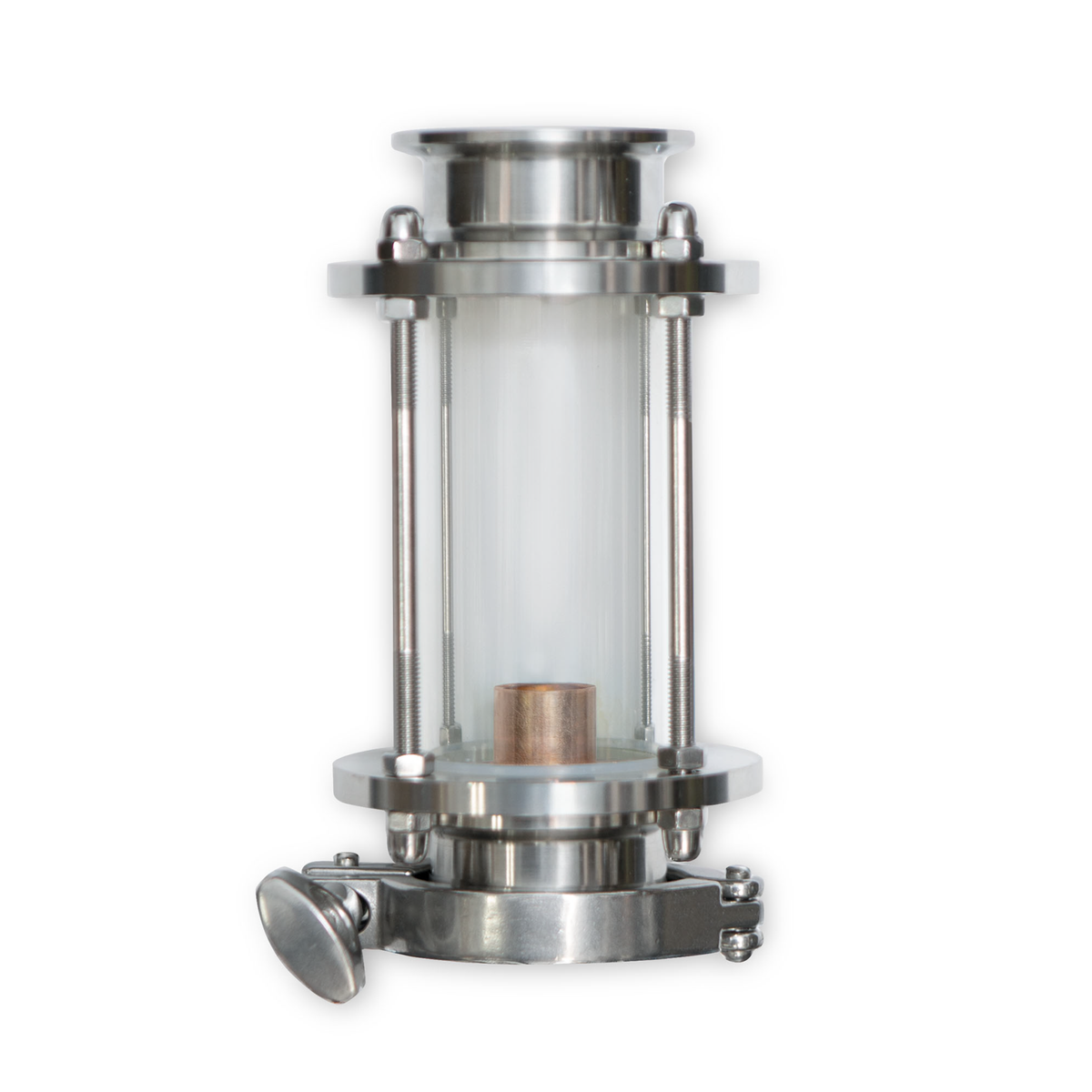 Still Spirits Create+ Sight Glass Bubble Plate – inspeksjonsglass med kobberboblebrett 2" Tri-Clamp