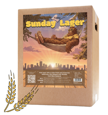 Sunday Hoppy Lager Allgrain Ølsett
