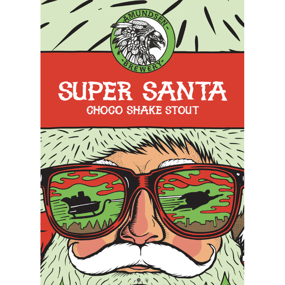 Super Santa - Amundsen Allgrain ølsett 25 L / Juleøl