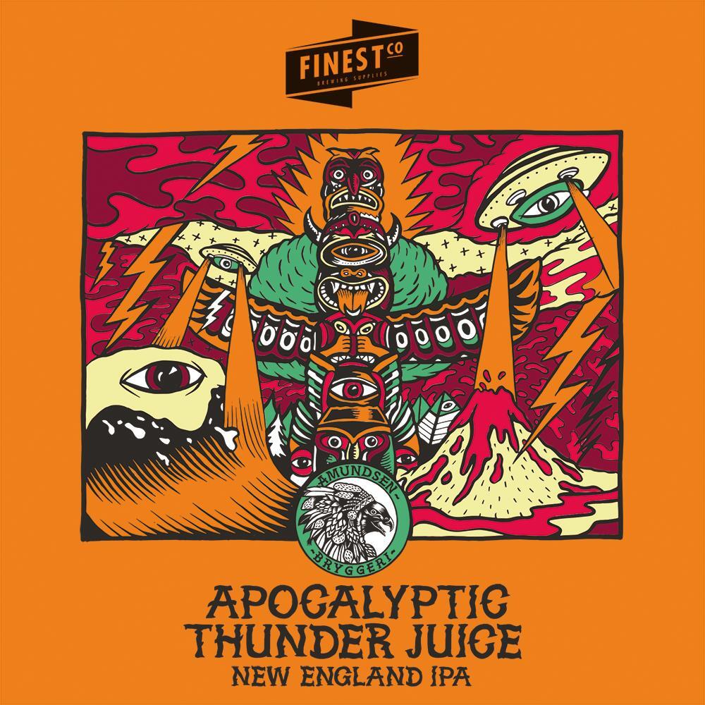 Amundsen Apocalyptic Thunder Juice Allgrain ølsett 25 liter, NEIPA
