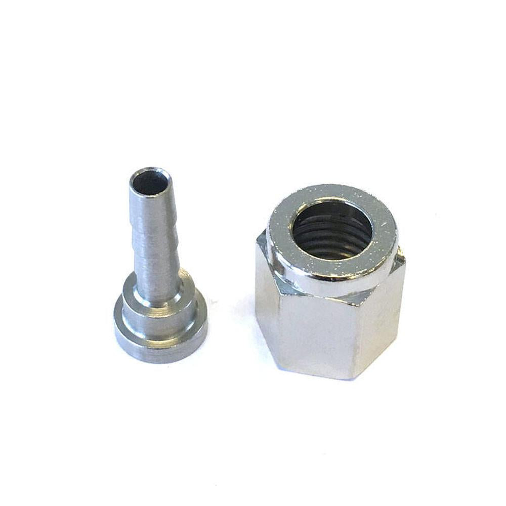 4 mm Nippel & Mutter til hurtigkobling