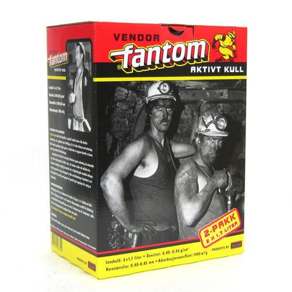 12,5 kg Fantom Aktivt Kull Aktivt Kull