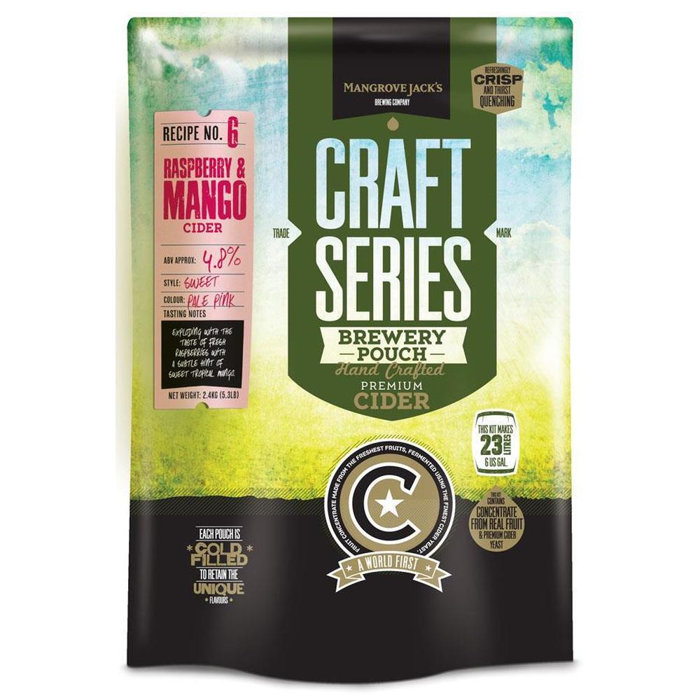 Craft Series Raspberry Mango Cider 2,4kg #6 smak av bringebær og tropisk mango