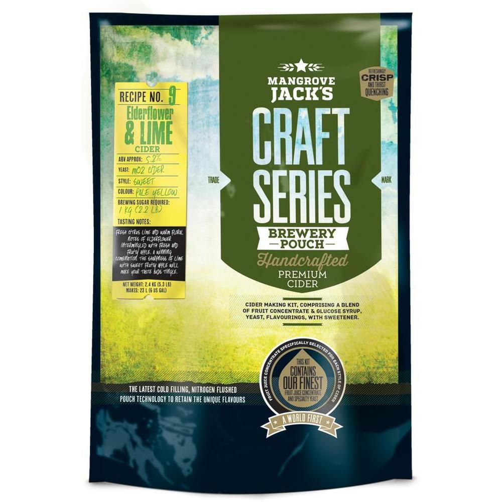 Elderflower & Lime Cider Craft Series 2,4kg